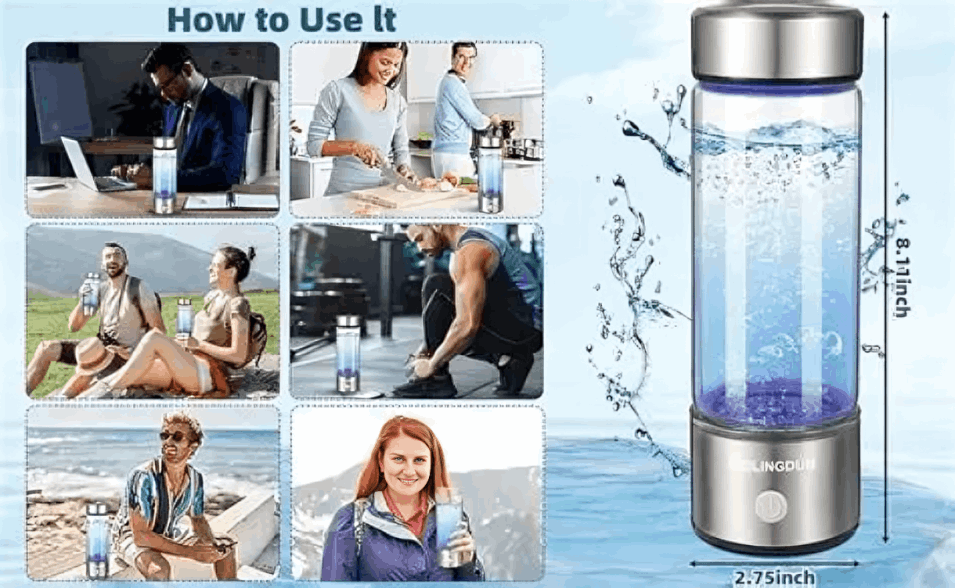 AquaFusion Hydrogen Bottle