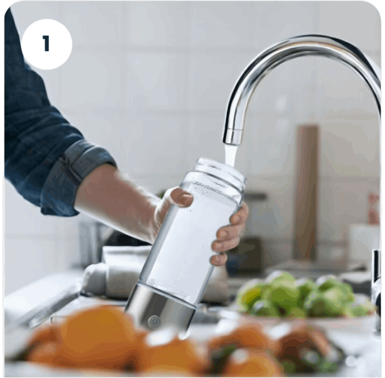 how to use AquaFusion Hydrogen Bottle