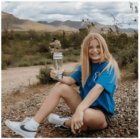 AquaFusion Hydrogen Bottle user Lily K.